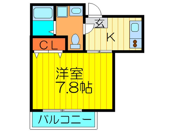 ドゥエリング大宮の物件間取画像